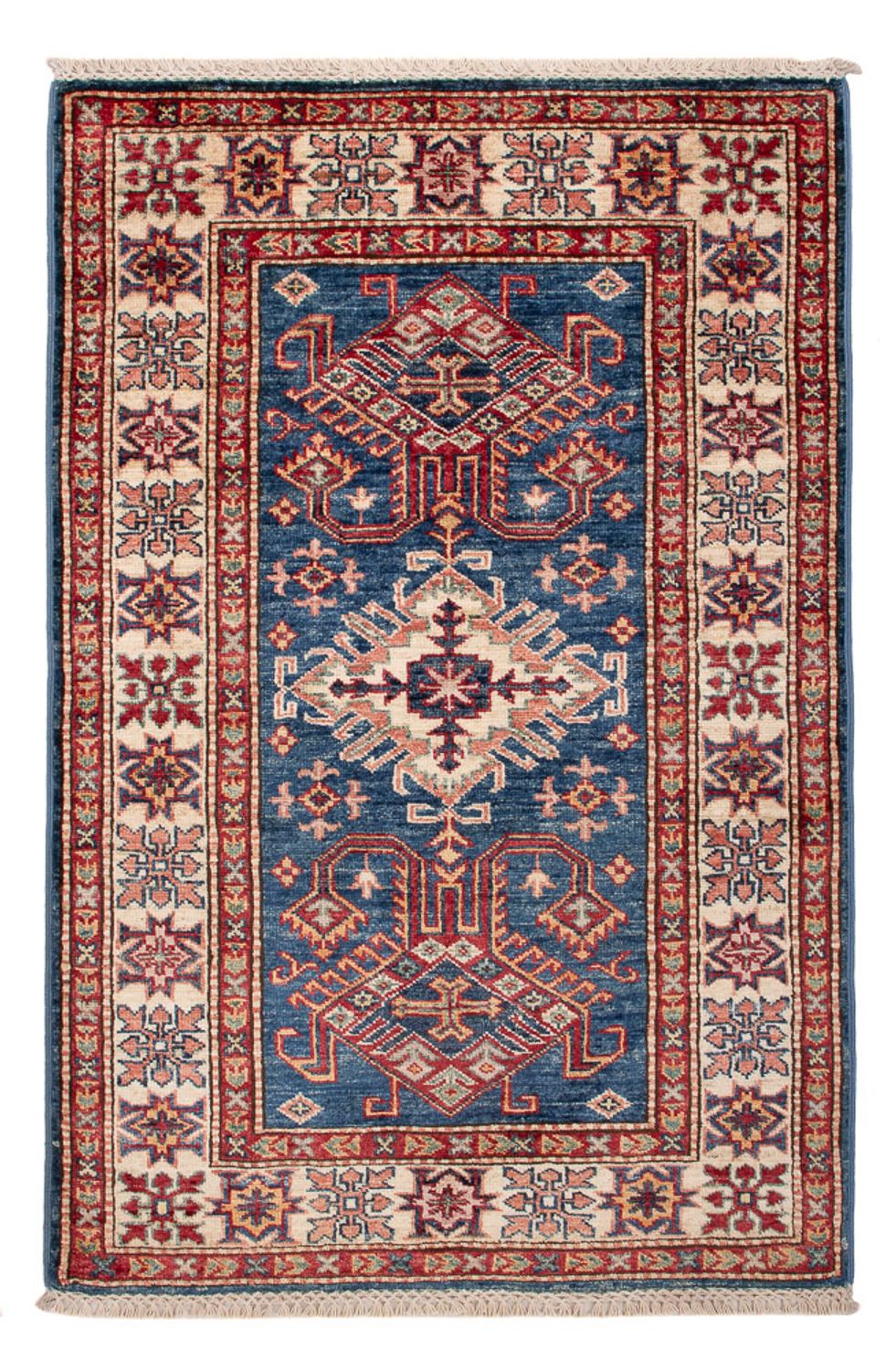 Dywan Ziegler - Kazak - Royal - 122 x 79 cm - niebieski