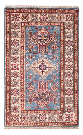 Tapete Ziegler - Kazak - Real - 125 x 80 cm - azul