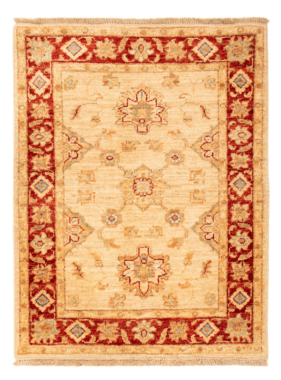 Ziegler Teppich - 79 x 60 cm - beige