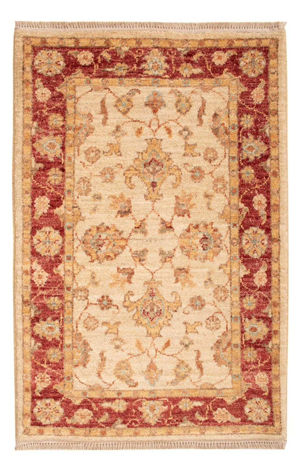 Ziegler Teppich - 91 x 62 cm - beige