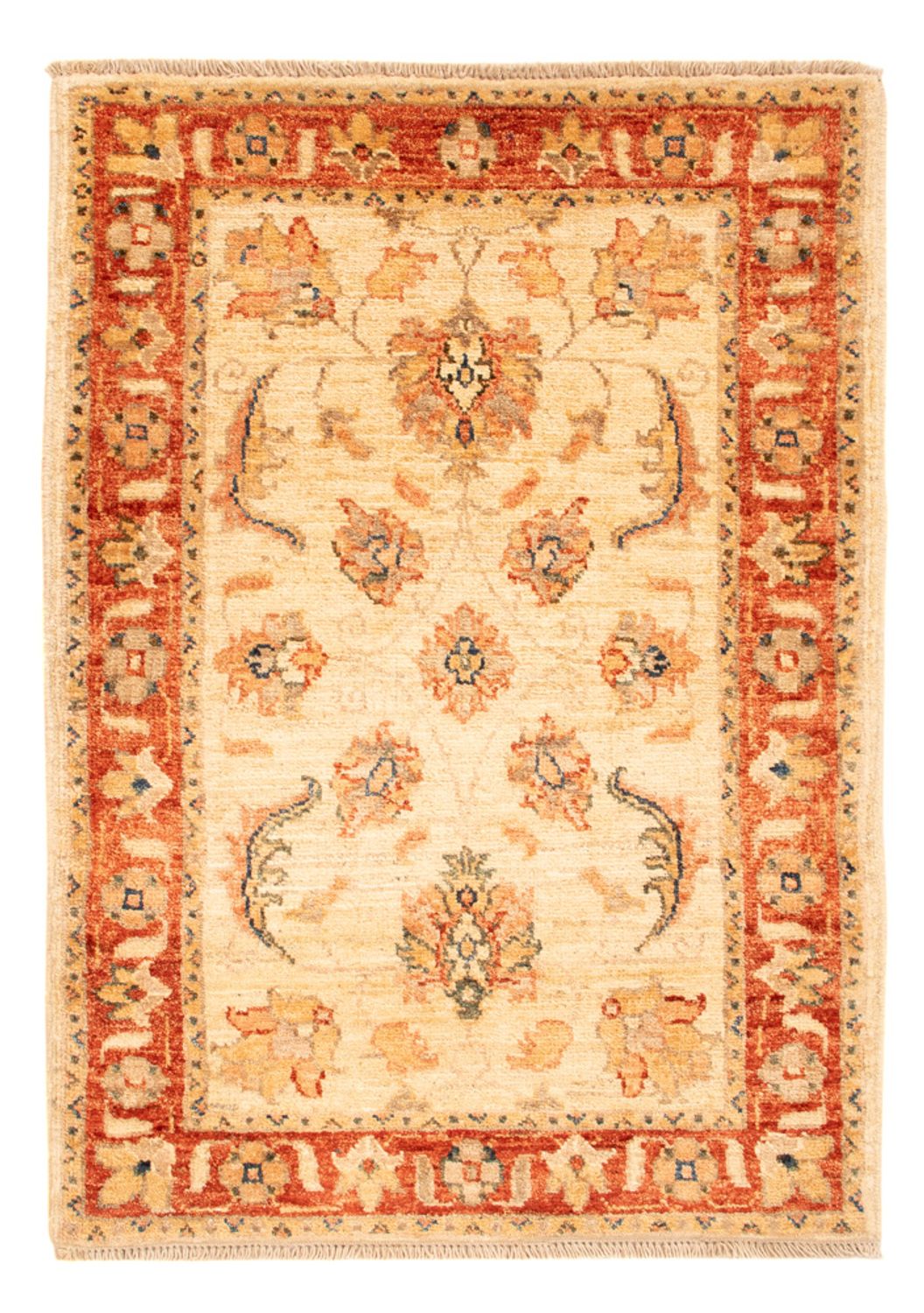 Ziegler Teppich - 97 x 65 cm - beige