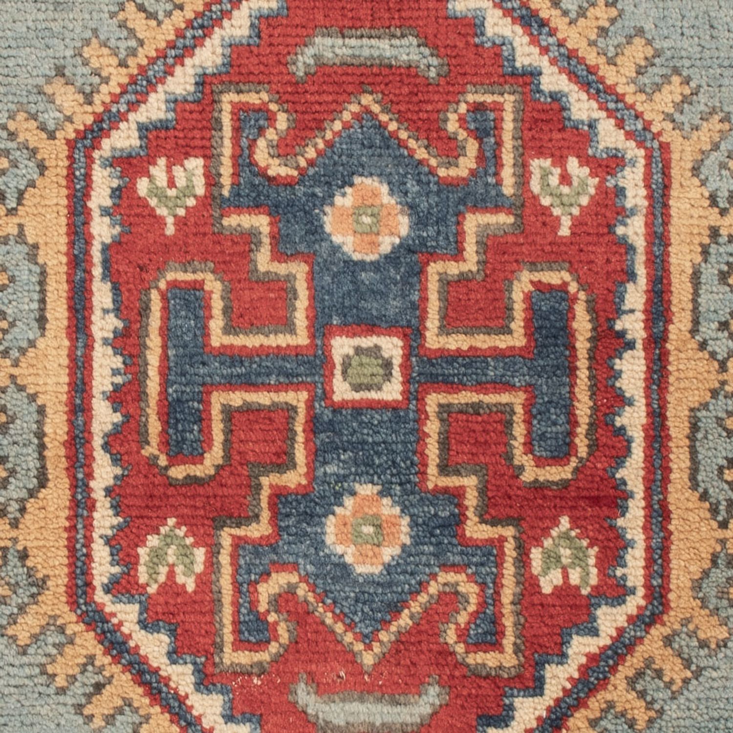 Alfombra Ziegler - Kazak - 94 x 58 cm - turquesa