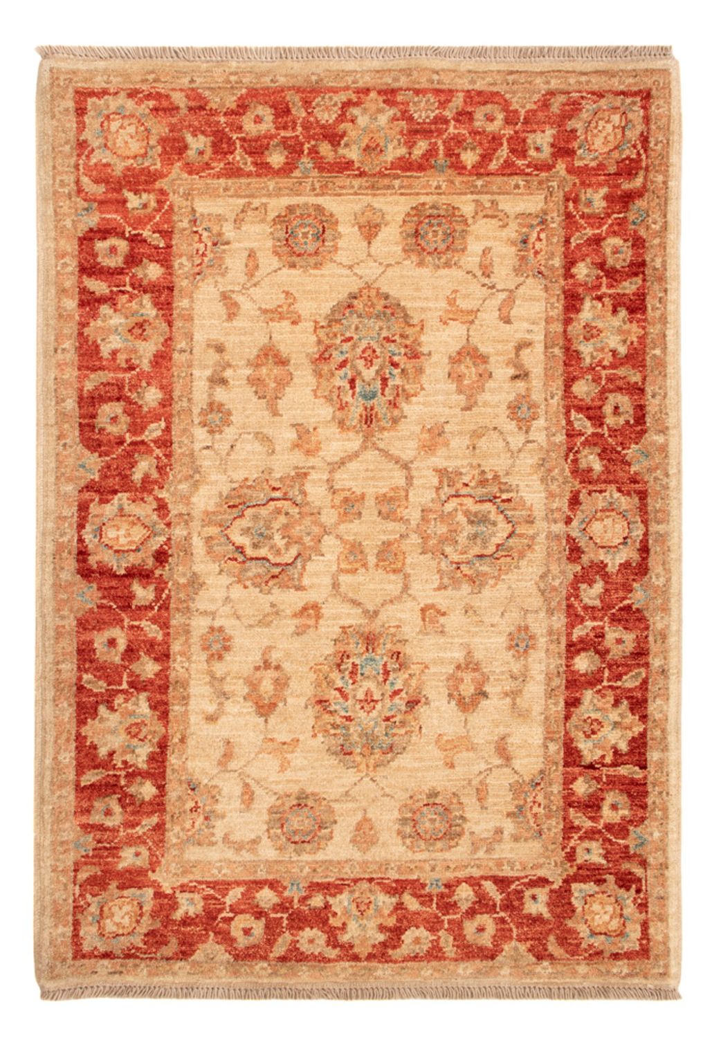 Ziegler Teppich - 101 x 70 cm - beige