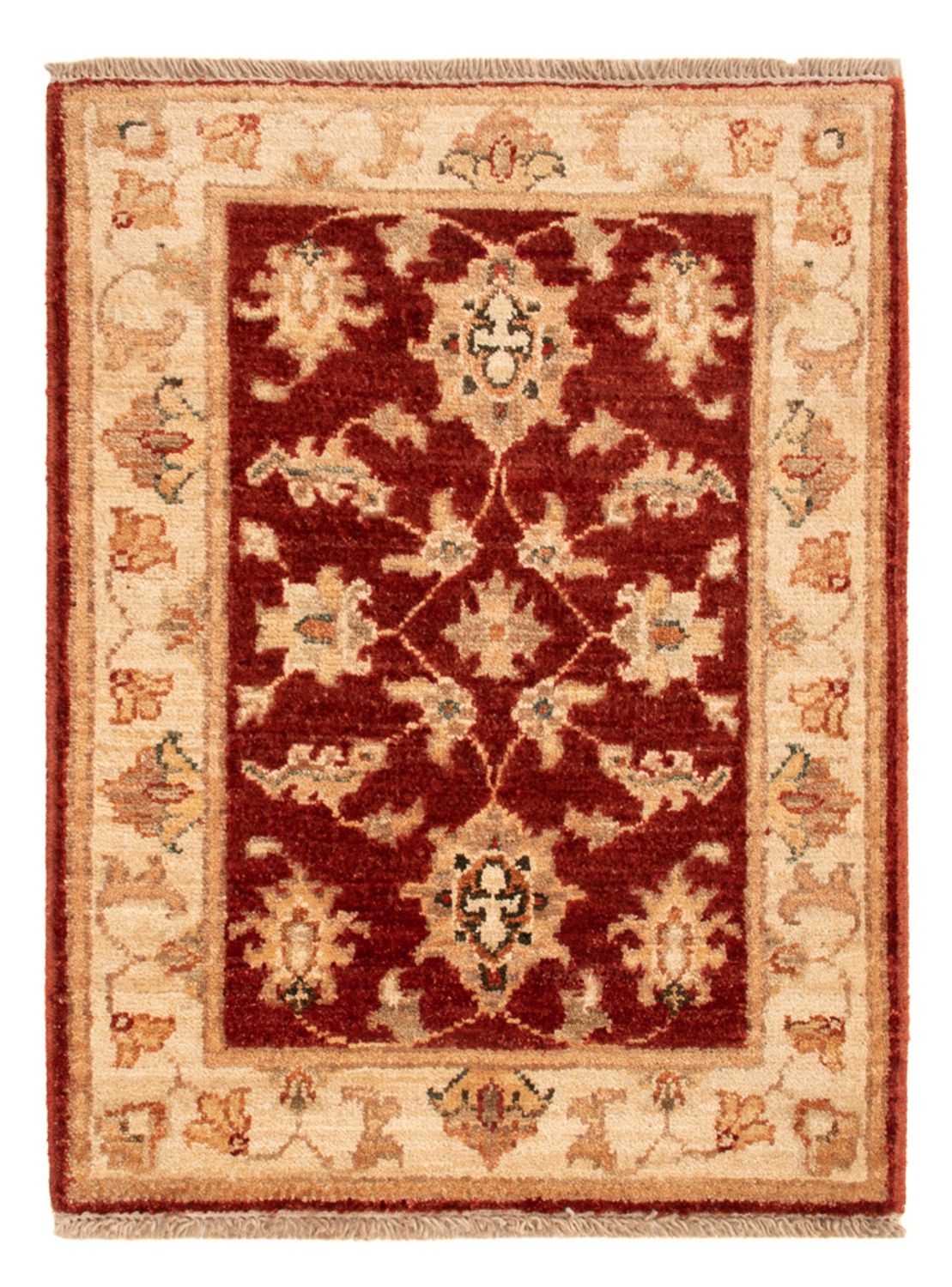 Tapis Ziegler - 70 x 50 cm - rouge bordeaux