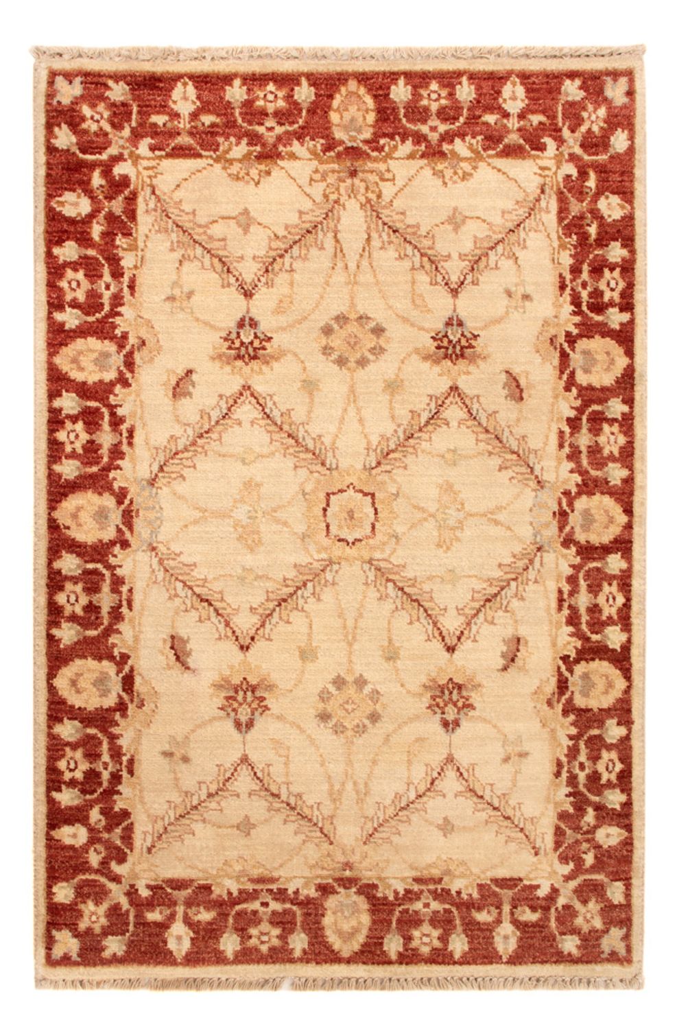 Ziegler tapijt - 90 x 60 cm - beige