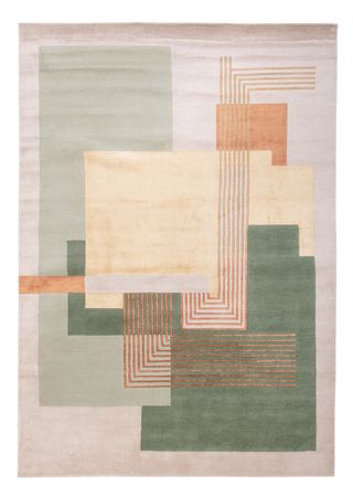 Designer Teppich - 243 x 167 cm - grün