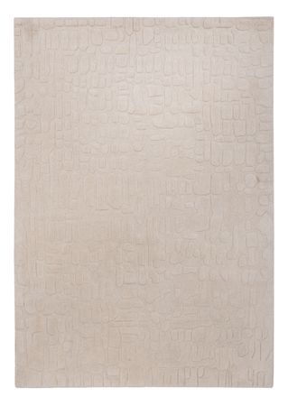 Alfombra de lana - 200 x 140 cm - beige