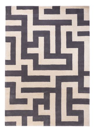 Designer Rug - 200 x 140 cm - grey