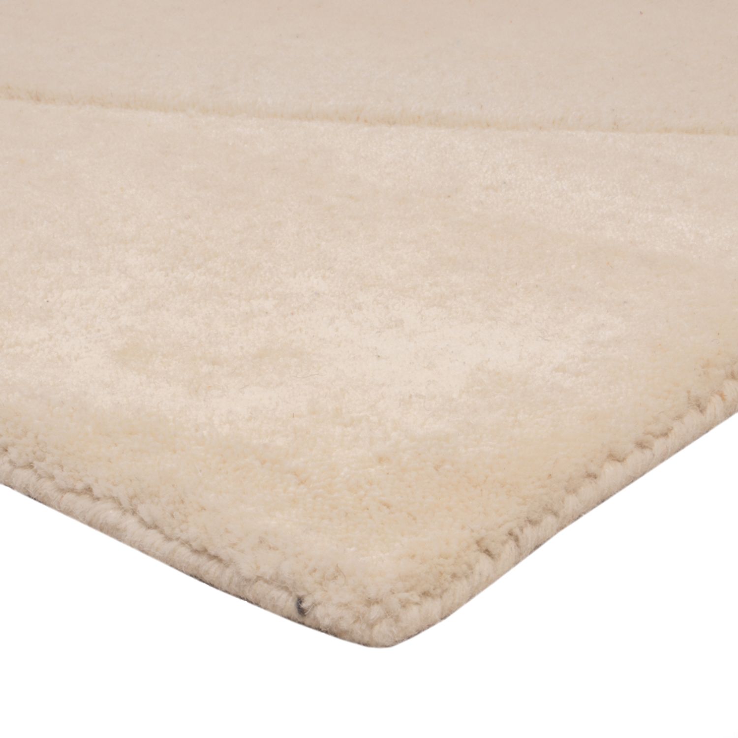 Wollteppich - 200 x 140 cm - beige