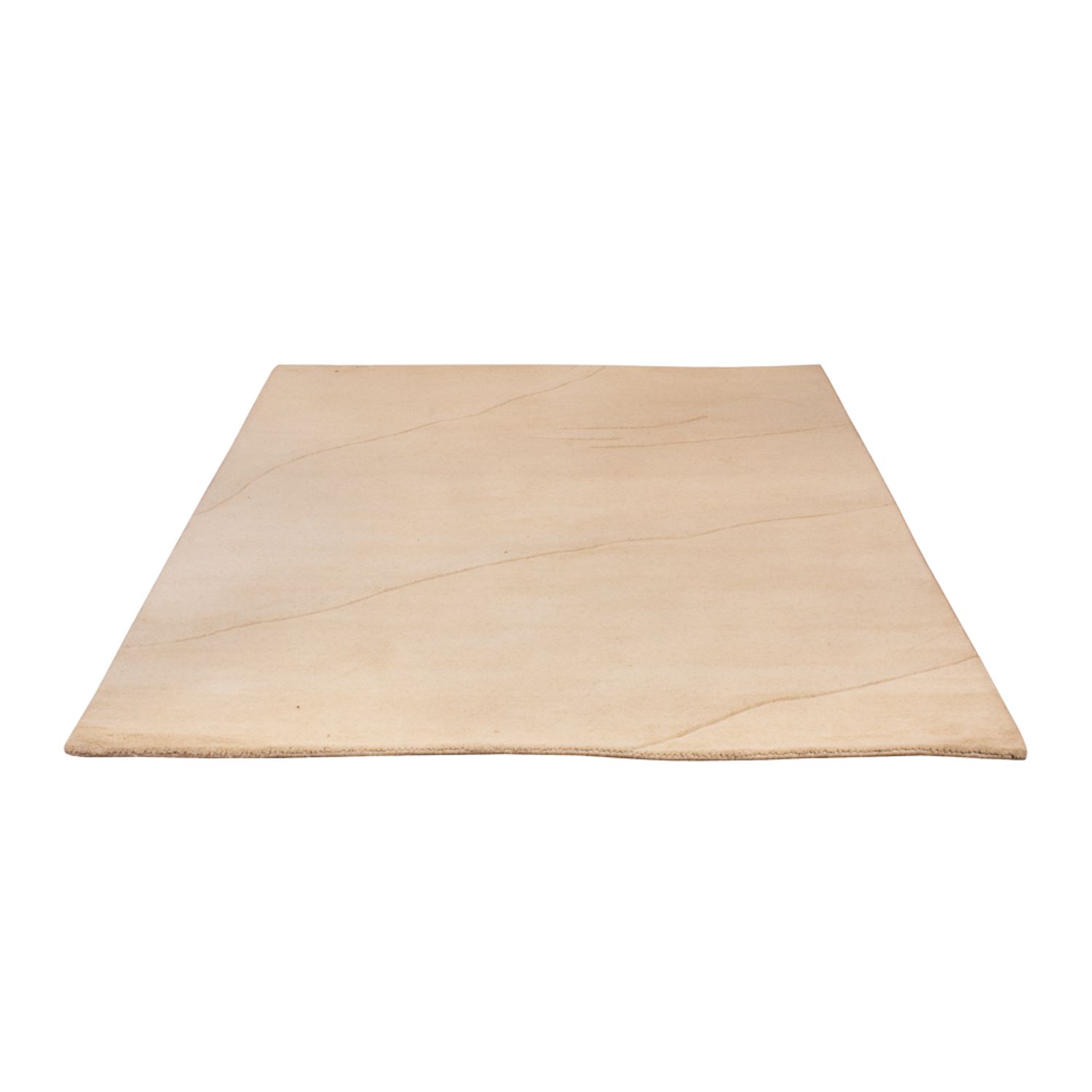 Alfombra de lana - 200 x 140 cm - beige