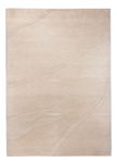 Alfombra de lana - 200 x 140 cm - beige