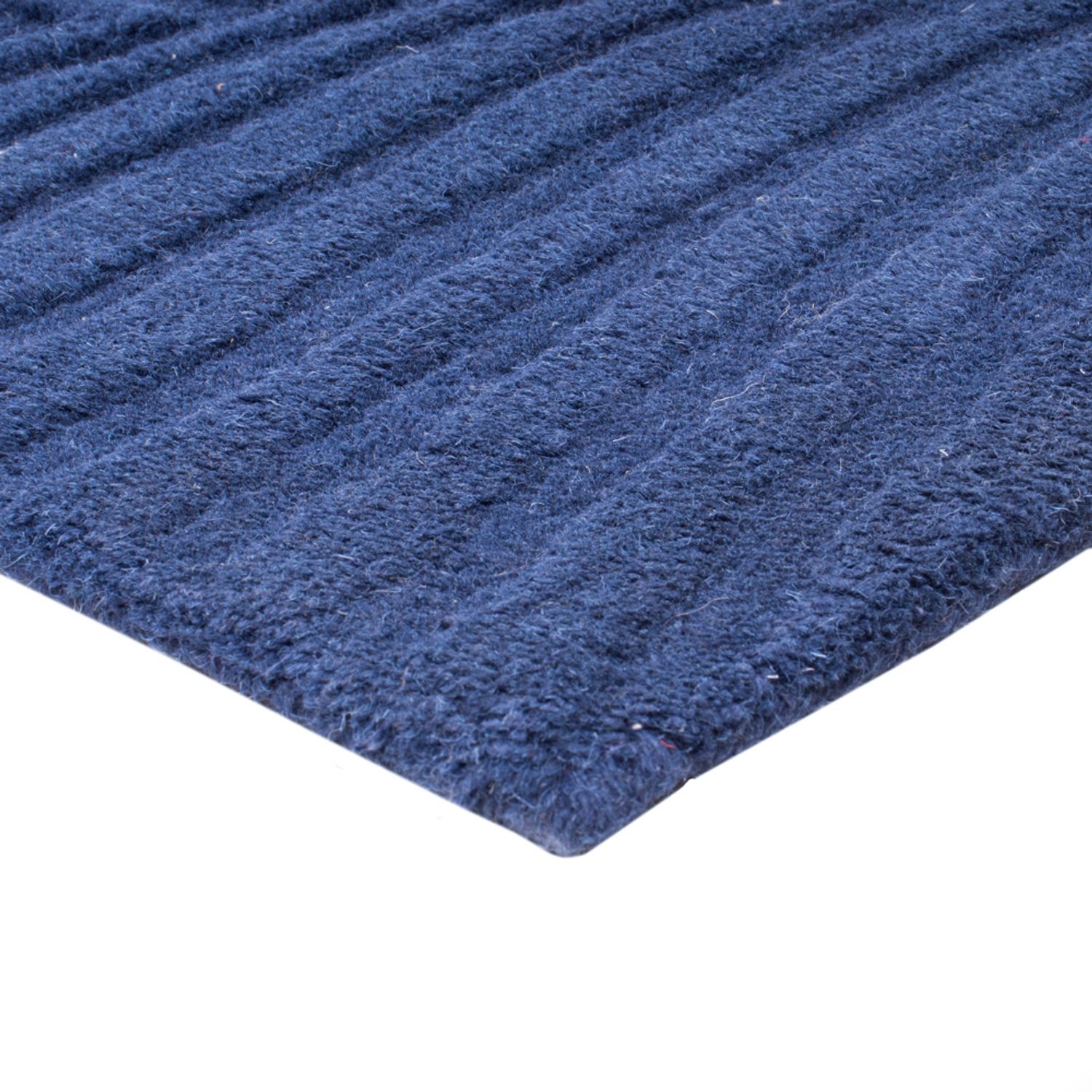 Alfombra de lana - 200 x 140 cm - azul