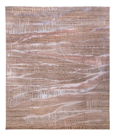 Designer Teppich - 307 x 247 cm - natur