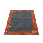 Gabbeh Tapijt - Zacht - 90 x 60 cm - blauw