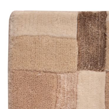 Designer teppe square  - 30 x 30 cm - beige