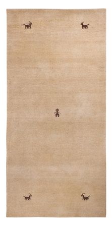 Løper Gabbeh teppe - Softy - 200 x 80 cm - beige