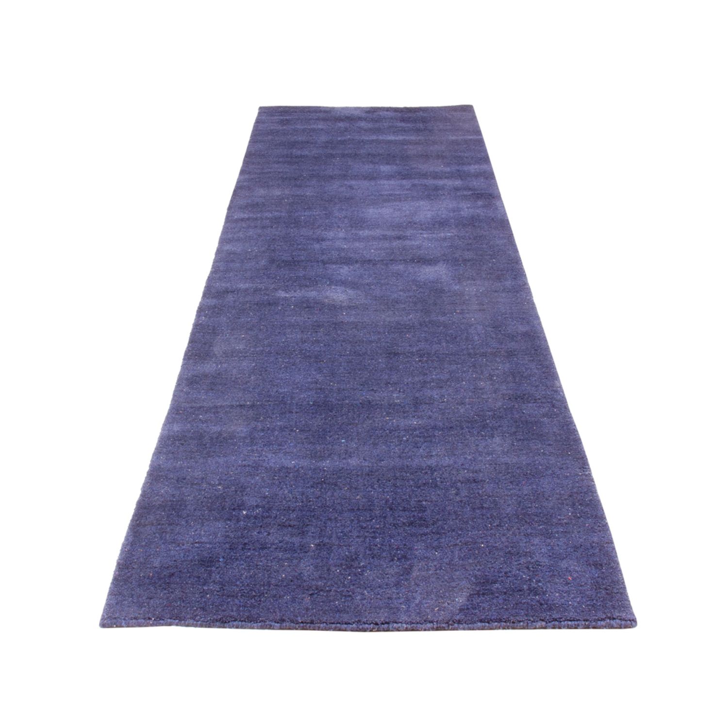 Corredor Tapete Gabbeh - Softy - 300 x 80 cm - azul