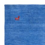 Gabbeh Teppich - Softy quadratisch  - 150 x 150 cm - blau