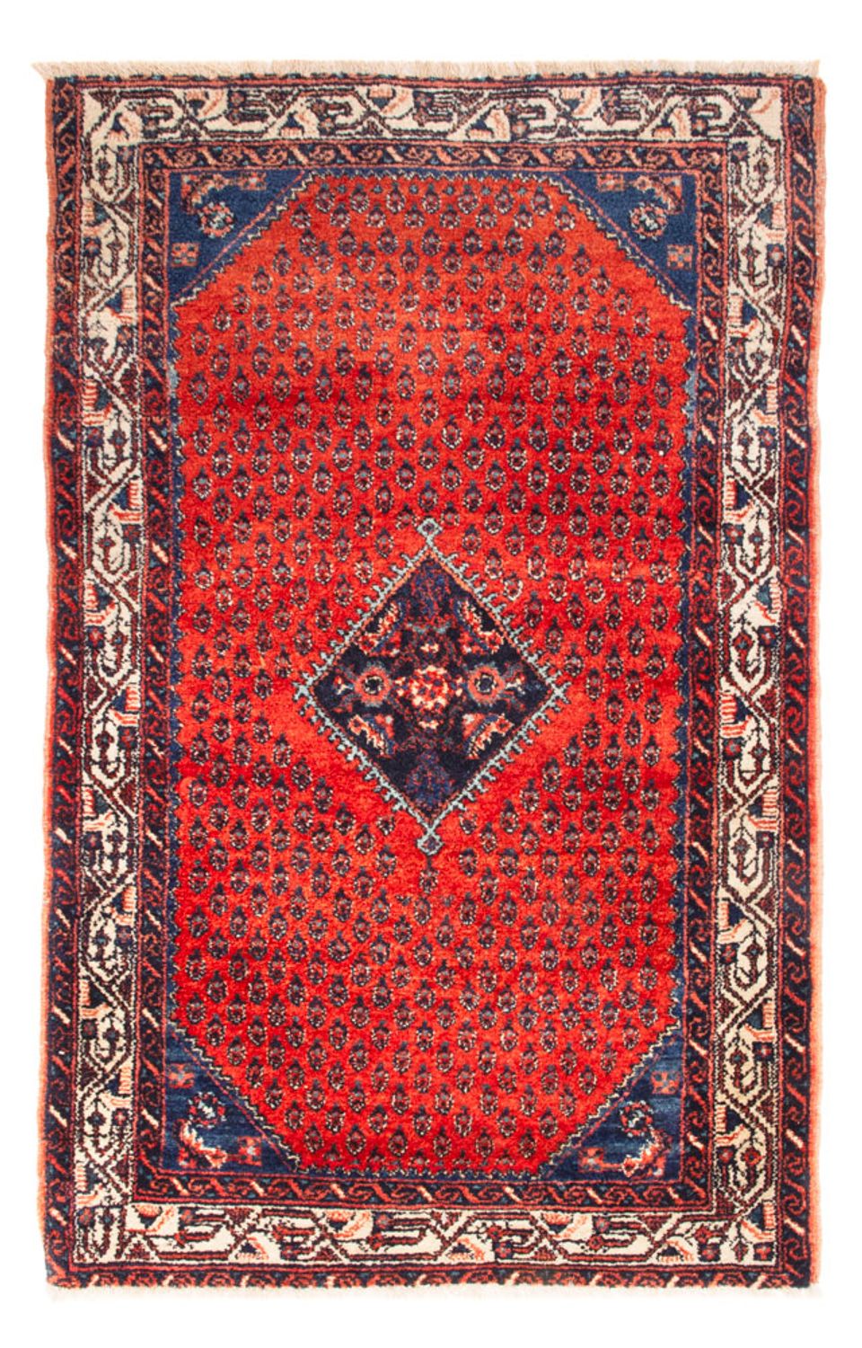 Alfombra persa - Nómada - 125 x 77 cm - rojo