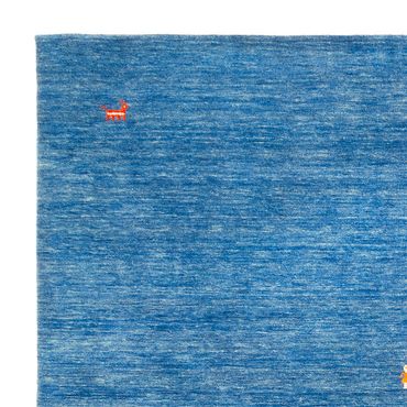 Gabbeh Teppich - Softy quadratisch  - 250 x 250 cm - blau