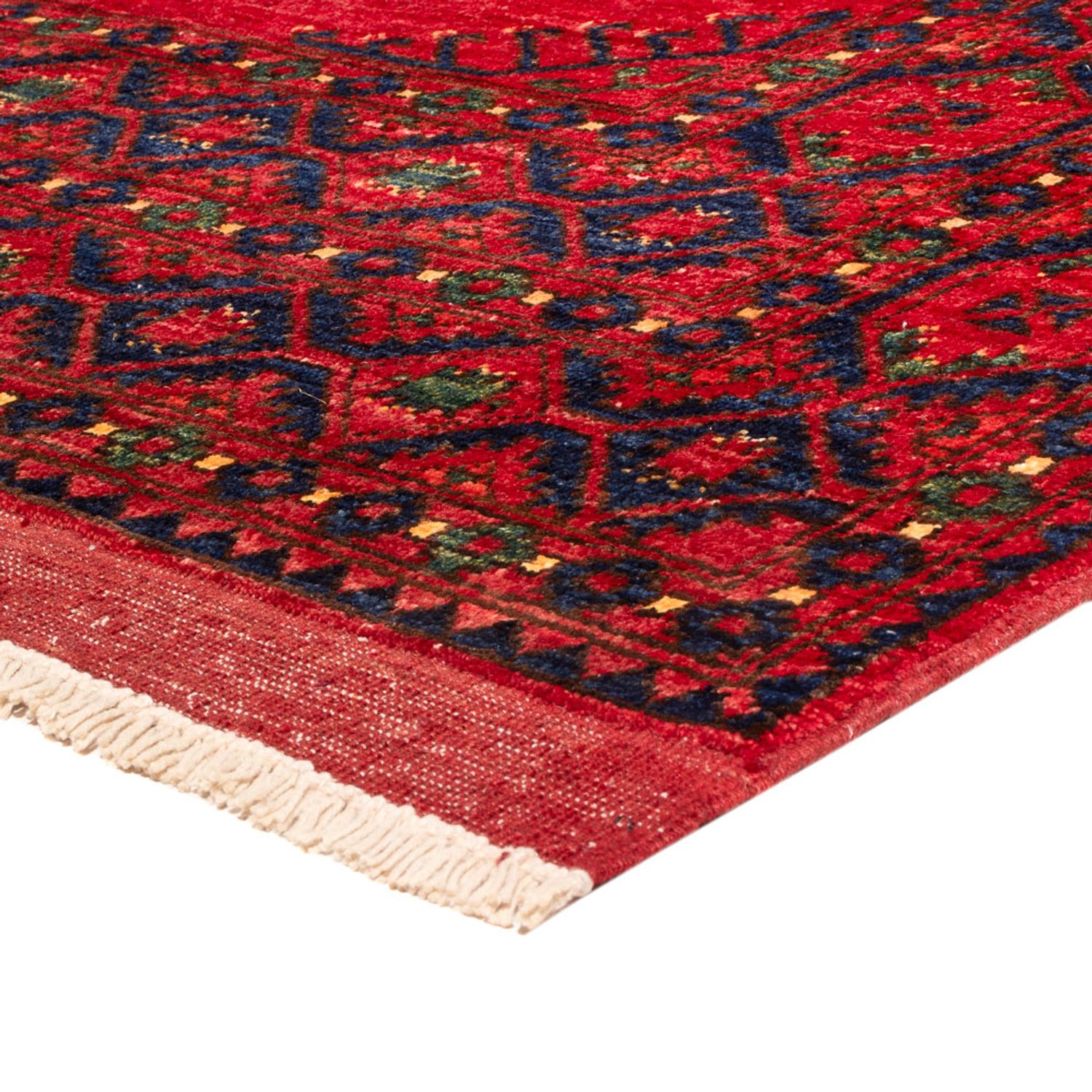 Afghan Teppich - 301 x 255 cm - rot