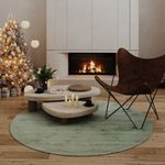 Viscose Rug - Symphony - round