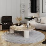 Tapis en viscose - Symphony - ronde