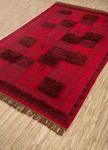 Wollen tapijt - 225 x 150 cm - rood