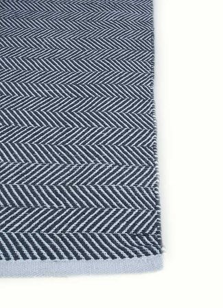 Kelim tapijt - Trendy - 180 x 120 cm - donkerblauw