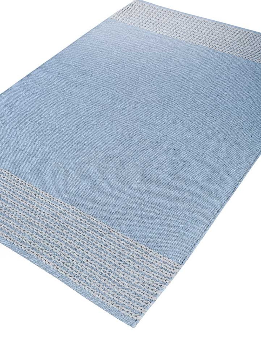 Tappeto Kelim - Tendenza - 180 x 120 cm - blu chiaro