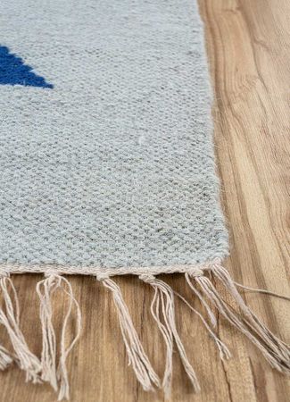 Dywan wełniany - 240 x 170 cm - wielokolorowy