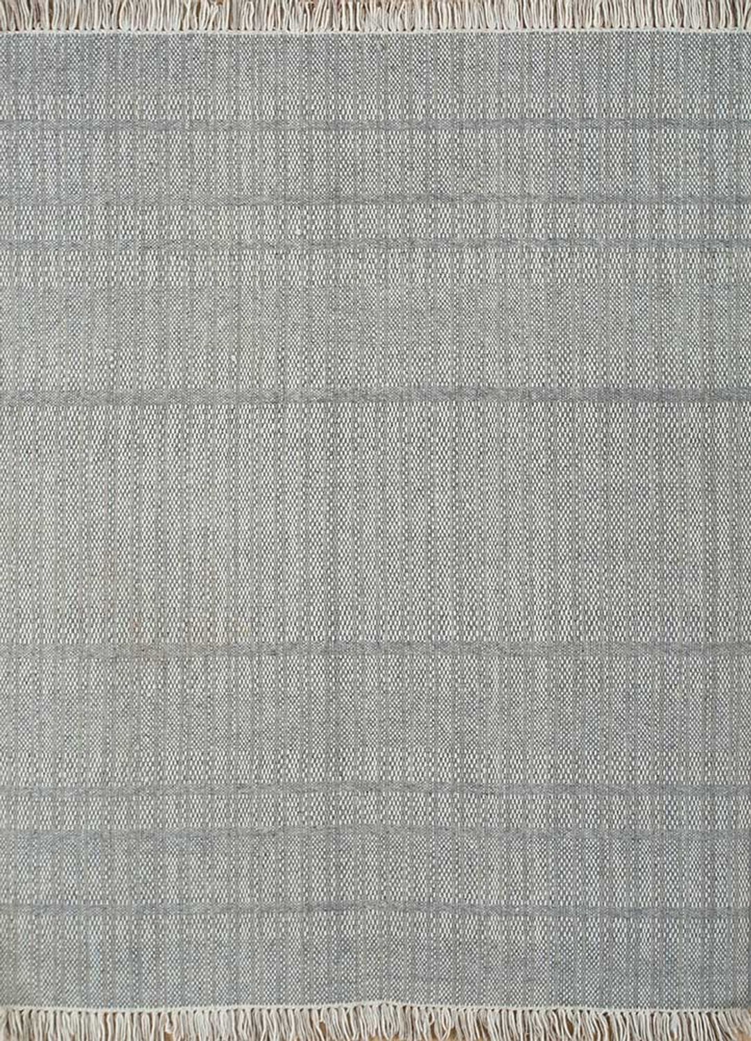 Tapis en laine - 210 x 165 cm - gris