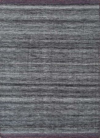 Alfombra de lana - 210 x 165 cm - gris