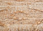 Alfombra de sisal - 90 x 60 cm - beige