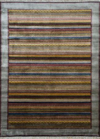 Wool Rug - 270 x 180 cm - gold