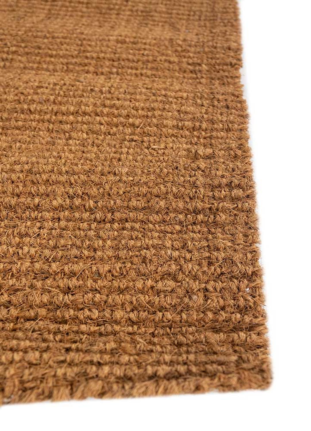 Tapis en sisal - 100 x 90 cm - beige foncé