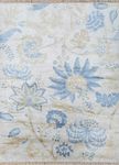 Designer Teppich - 240 x 150 cm - hellblau