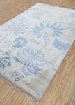 Designer Teppich - 240 x 150 cm - hellblau