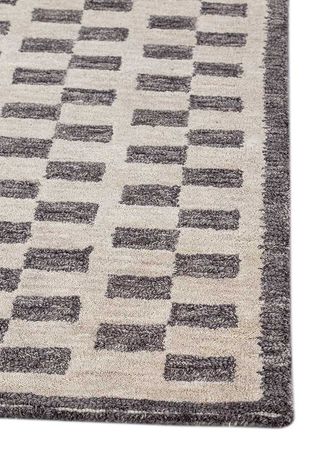 Tapete de lã - 240 x 150 cm - bege