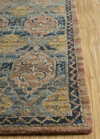 Dywan wełniany - 180 x 120 cm - piaskowy