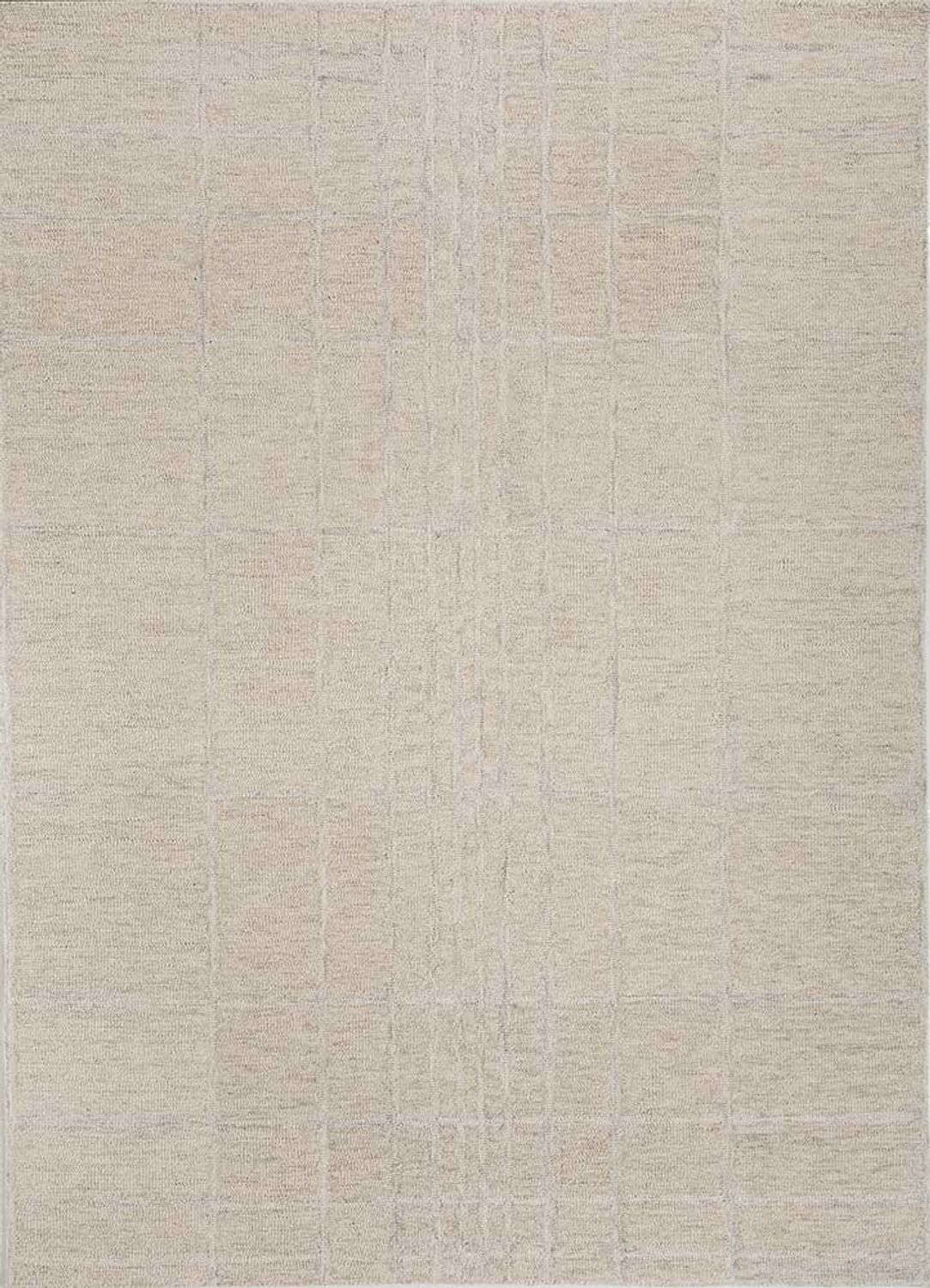 Alfombra de lana - 240 x 150 cm - crema