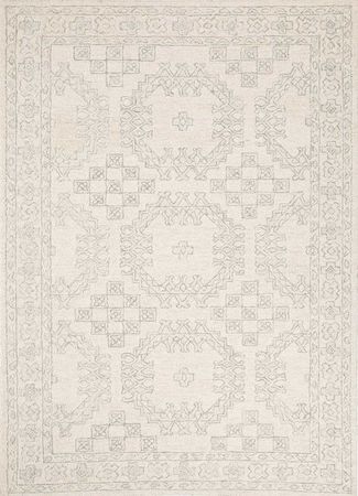 Alfombra de lana - 240 x 150 cm - crema