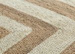 Alfombra de sisal - 240 x 150 cm - multicolor