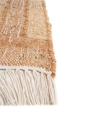 Tapete de sisal - 270 x 180 cm - ouro