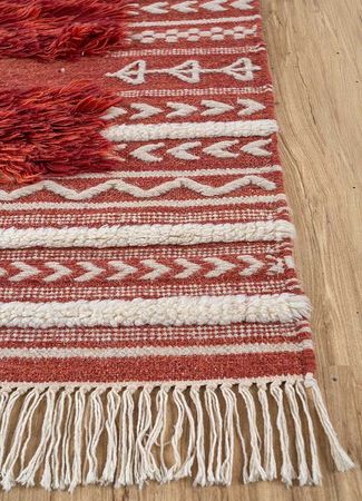 Ullteppe - 240 x 150 cm - oransje