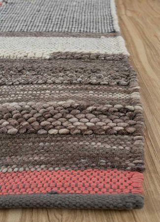 Ullteppe - 240 x 150 cm - flerfarget