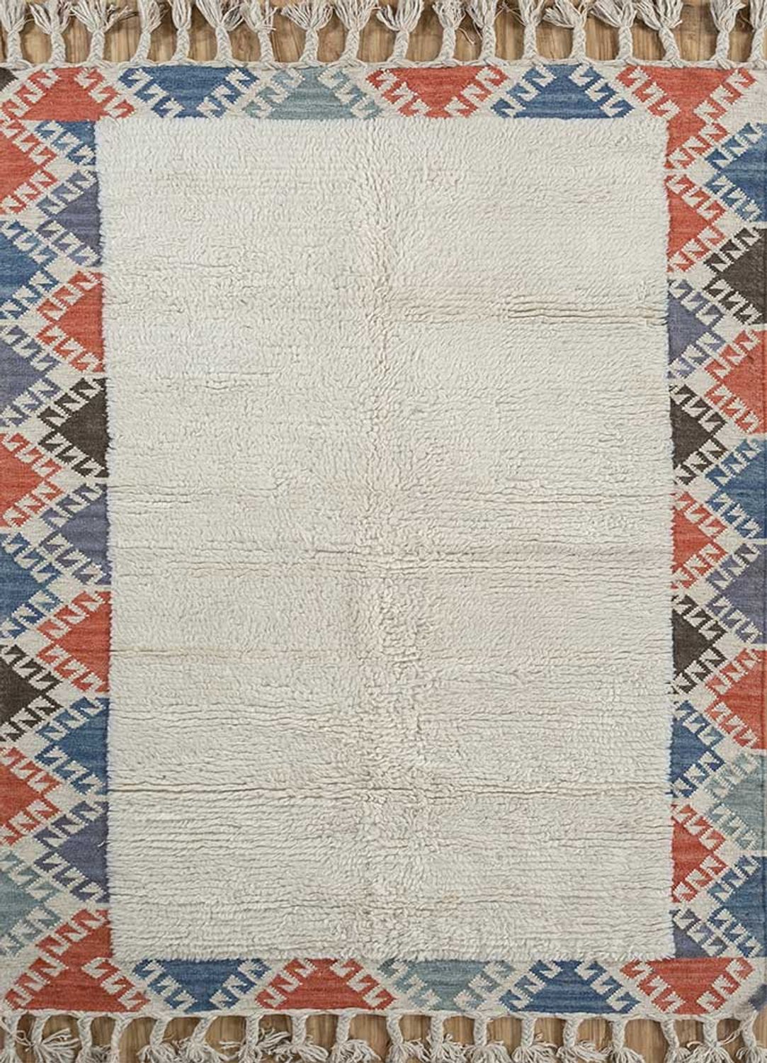 Wollteppich - 240 x 150 cm - mehrfarbig