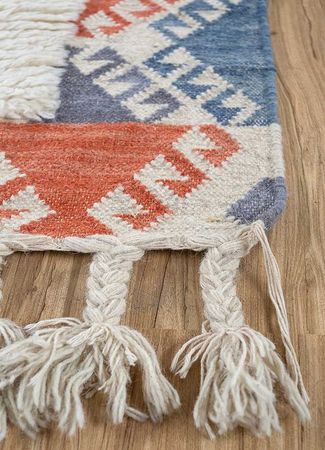 Ullteppe - 240 x 150 cm - flerfarget