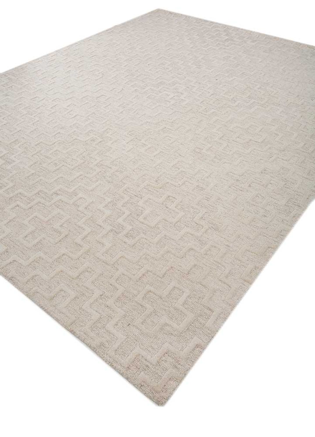 Alfombra de lana - 300 x 240 cm - arena