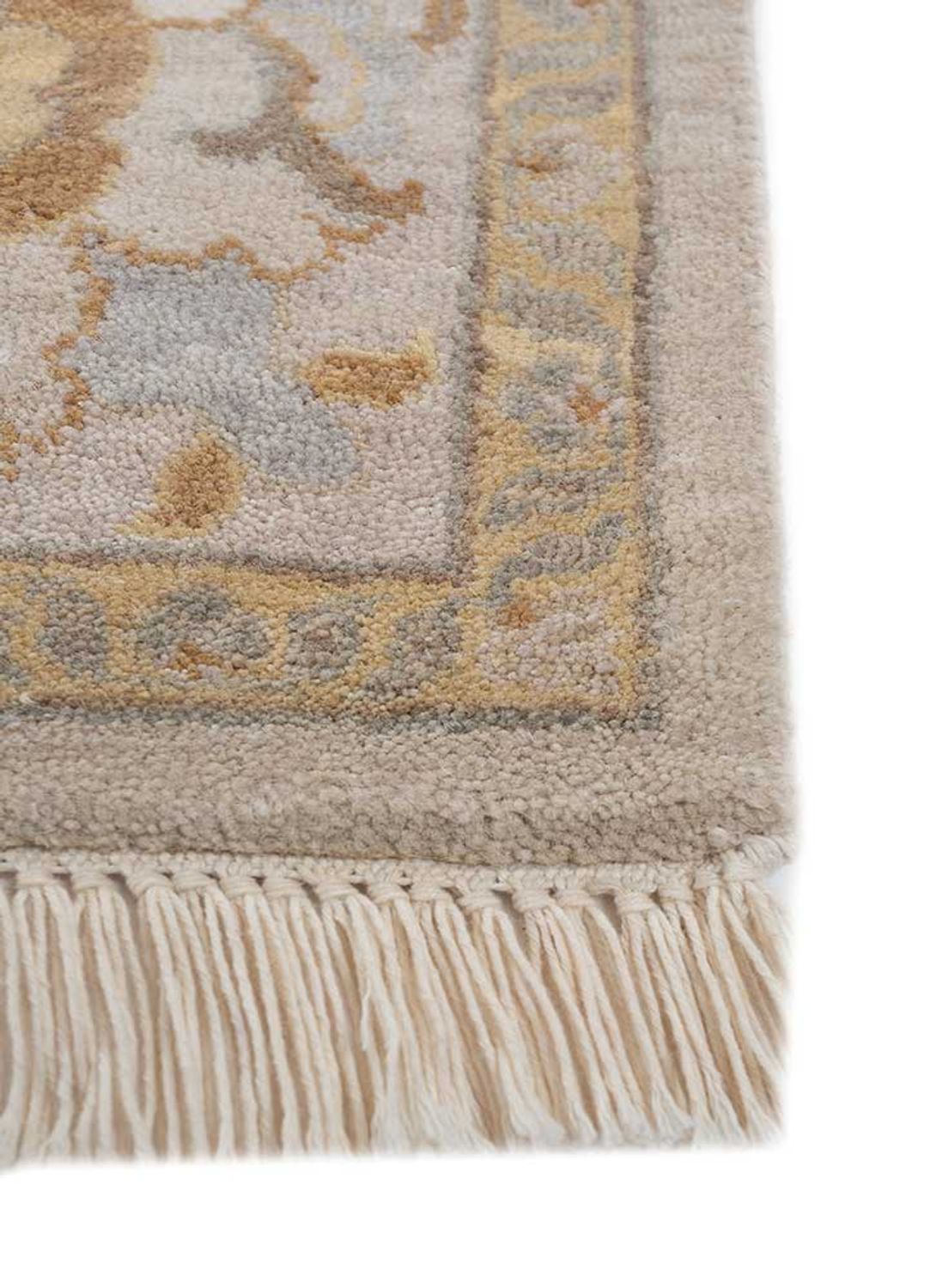 Alfombra de lana - 300 x 240 cm - beige oscuro